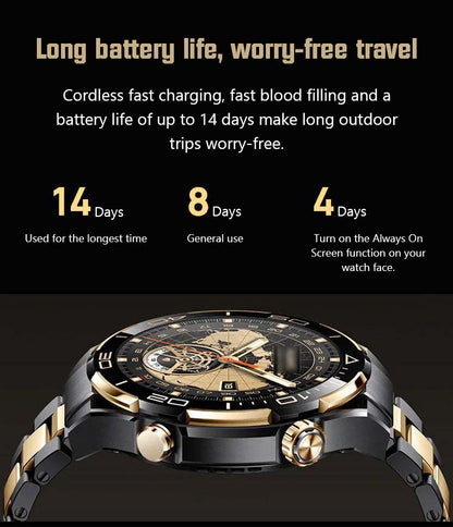 Smartwatch mit Bluetooth-Anruf