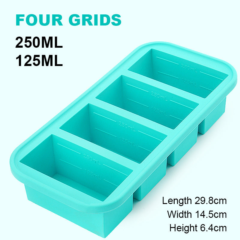 👩‍🍳Silikon Gefrierform mit Deckel