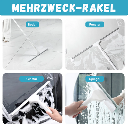 Rakel zum Sprühreinigen von Fenstern/Window cleaner with spray cleaner