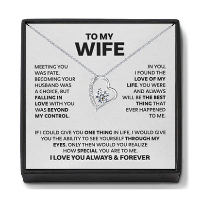 👪An meine Tochter – Halskette „Herz der Liebe“🍀