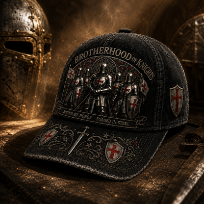 ⚔️ Durch Ehre gebunden, in Stahl geschmiedet – Templer-Cap 🛡️🔥