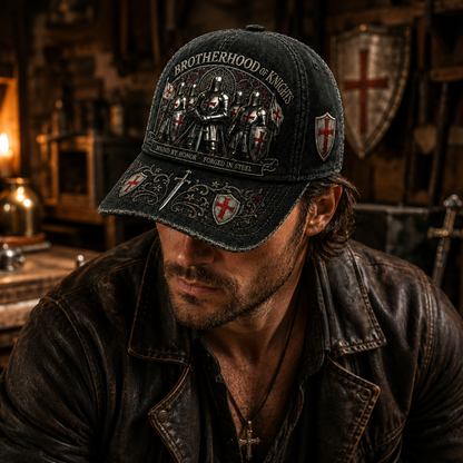 ⚔️ Durch Ehre gebunden, in Stahl geschmiedet – Templer-Cap 🛡️🔥