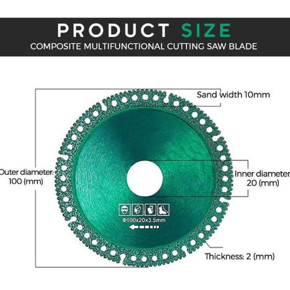 🔥2025 Heißer Verkauf🔥Winkelschleifer INDESTRUCTIBLE Disc 2.0 - Schneiden Sie alles wie Butte