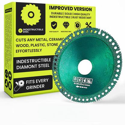 🔥2025 Heißer Verkauf🔥Winkelschleifer INDESTRUCTIBLE Disc 2.0 - Schneiden Sie alles wie Butte