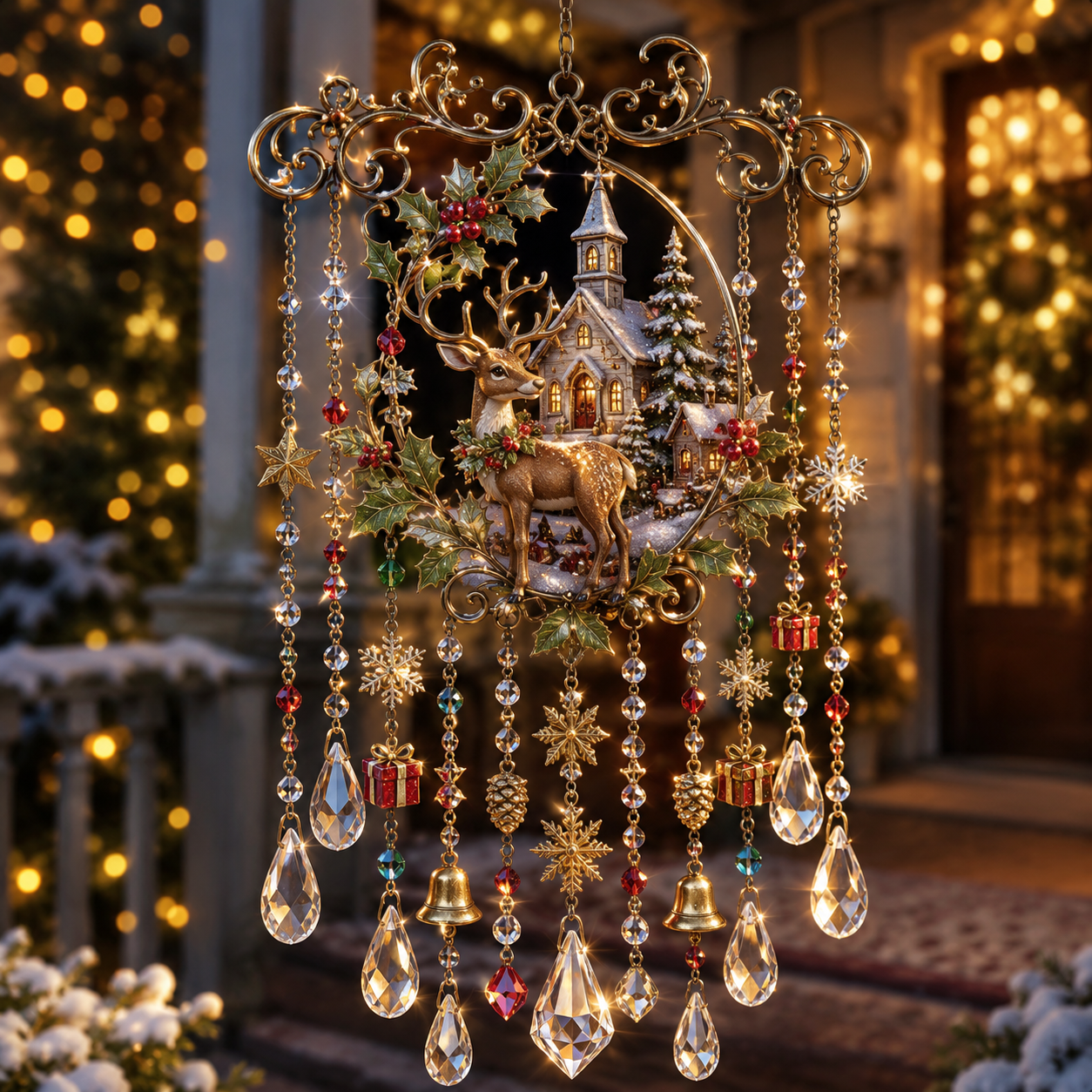 🎁LETZTER TAG — LIMITIERTE ZEIT 49% RABATT！Magisches Weihnachts-Windspiel