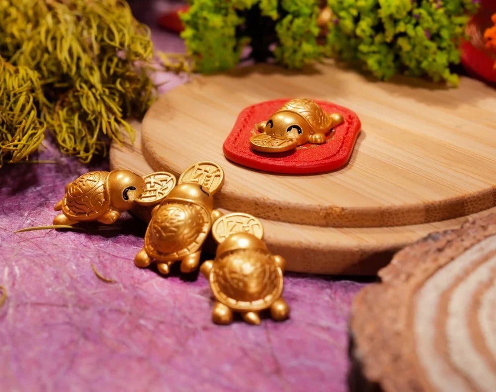 🐢 2026 Goldener Schildkröten-Glücksbringer – Beißt sich am Glück fest🍀Lässt nie wieder los!
