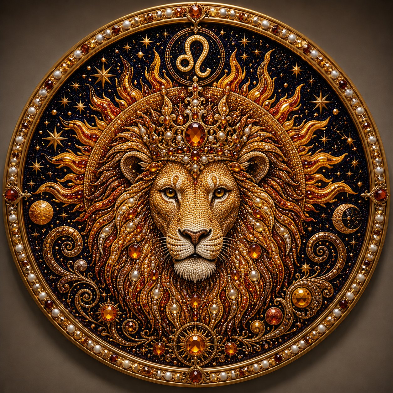 🔥 12 Sternzeichen Perlen-Kunst-Set ♈🌙