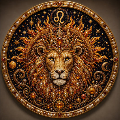 🔥 12 Sternzeichen Perlen-Kunst-Set ♈🌙