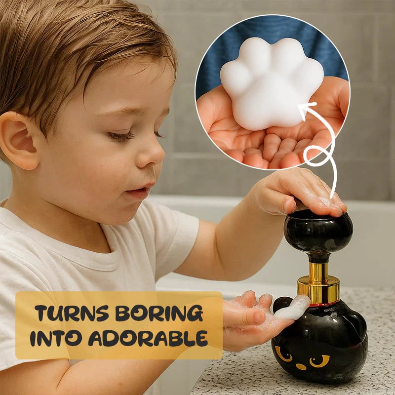 🐾Magischer Katzenpfoten-Seifenspender