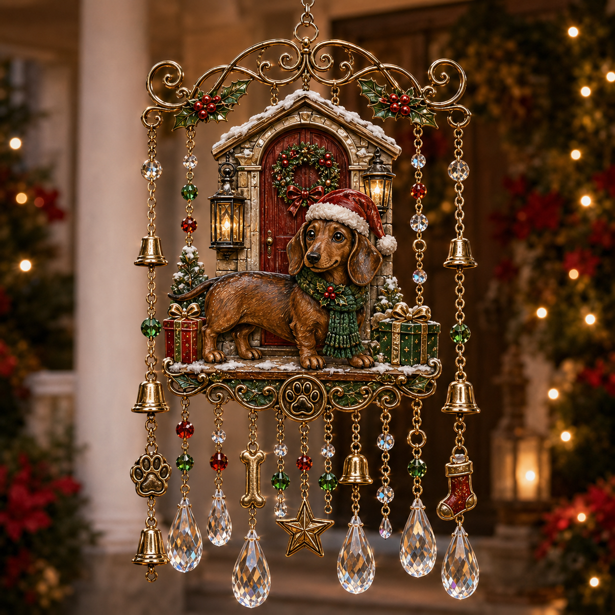 🎁LETZTER TAG — LIMITIERTE ZEIT 49% RABATT！Magisches Weihnachts-Windspiel