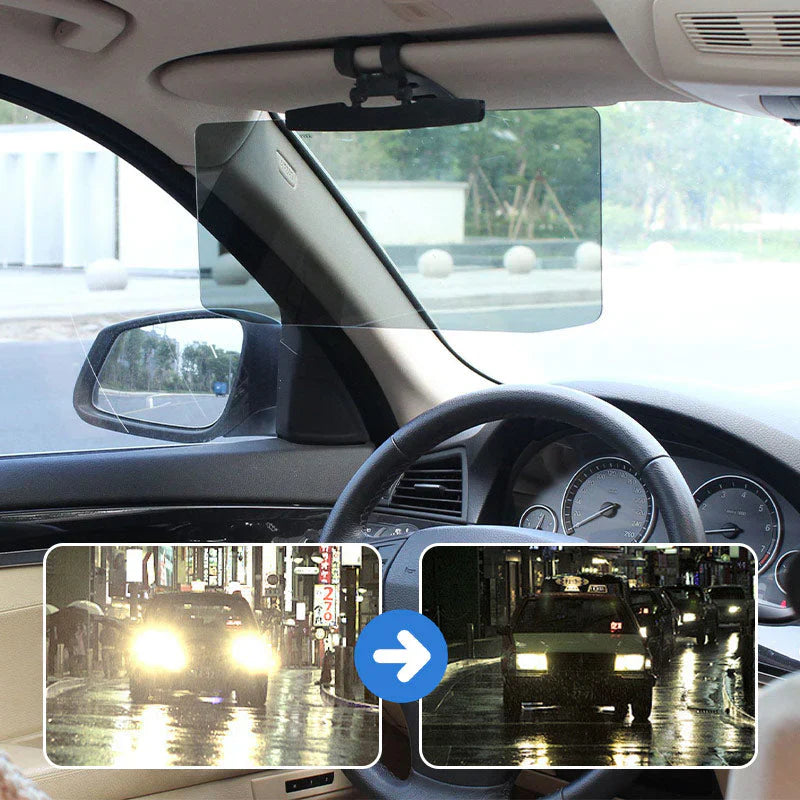 2-in-1 Auto Blendschutz ✨ Tag & Nacht Sichtschutz für sicheres Fahren 🚗