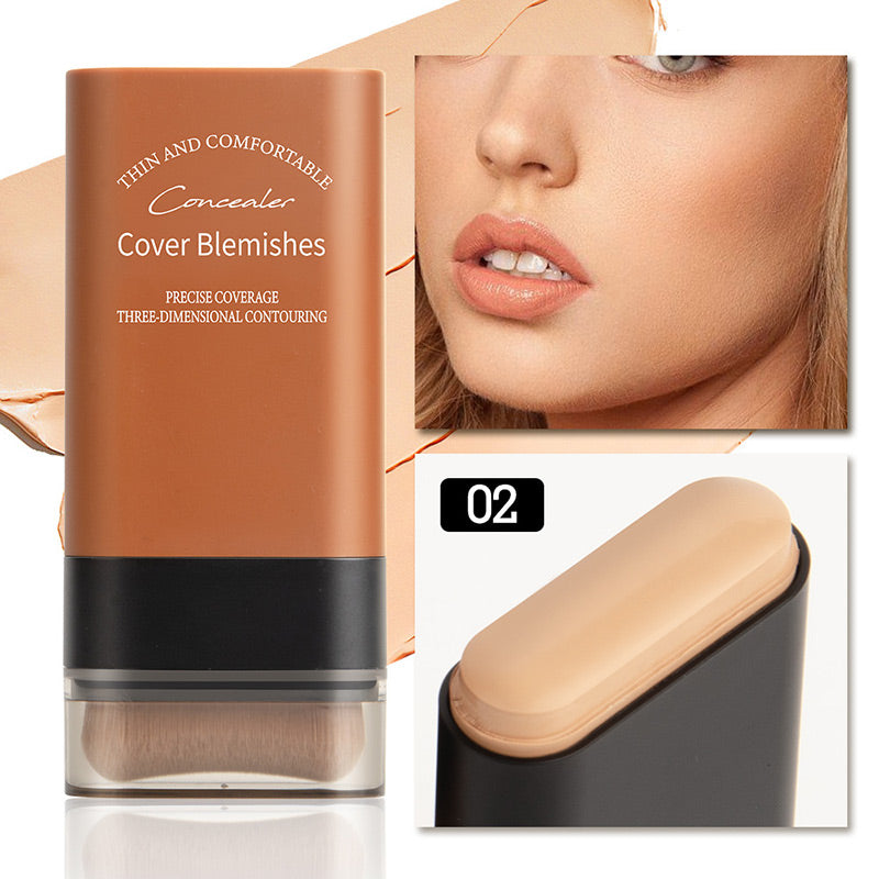 💥Verkaufsschlager 49% RABATT🥰Feuchtigkeitsspendender leichter Foundation-Stick mit Pinsel