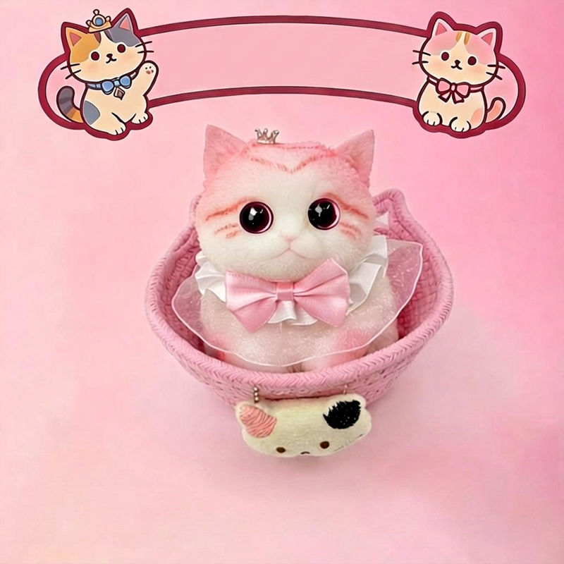 🐱 Squishy-Katzen-Kuscheltier – Weicher, langsam zurückfedernder Stressabbauer 🧸