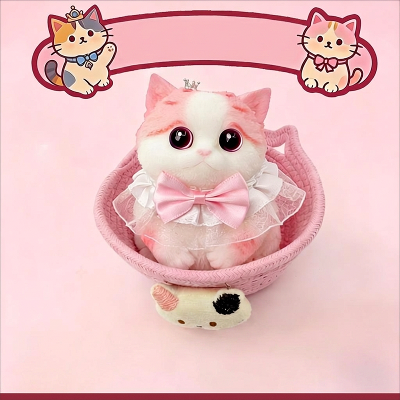 🐱 Squishy-Katzen-Kuscheltier – Weicher, langsam zurückfedernder Stressabbauer 🧸