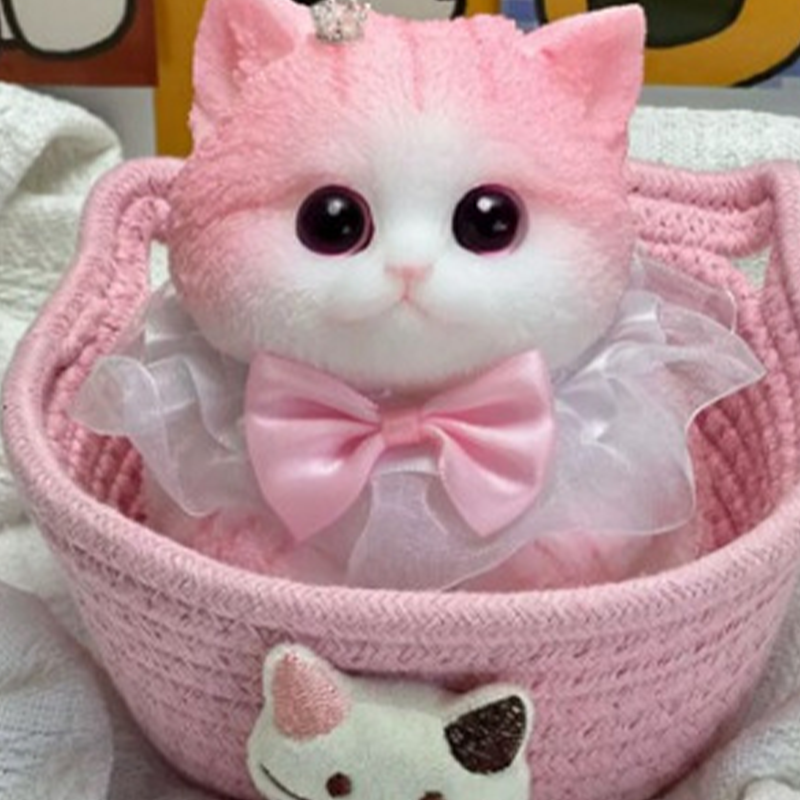 🐱 Squishy-Katzen-Kuscheltier – Weicher, langsam zurückfedernder Stressabbauer 🧸
