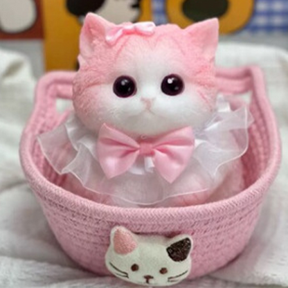 🐱 Squishy-Katzen-Kuscheltier – Weicher, langsam zurückfedernder Stressabbauer 🧸